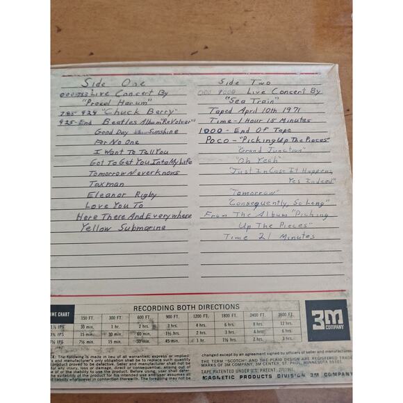 Bundle B – Baez Donovan Collins Lightfoot Folk Reel-to-Reel Lot (10 Tapes) - Picture 3 of 16